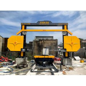 China CNC Diamond Wire Saw Machine With 4 Flywheels For Industrial Stone Cutting factory