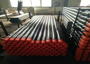 China 76mm 89mm Diameter Water Well Drilling Pipe , Drill Extension Rod For Different Soil Layers on sale