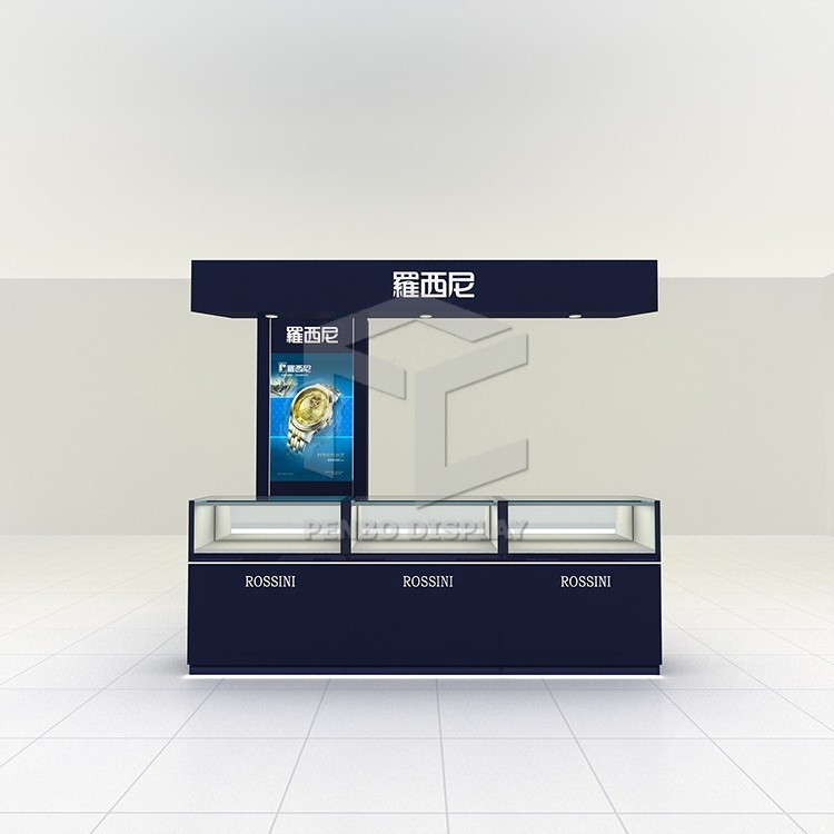 1100*630*1055 Watch Display Showcase MDF Retail Shop Corner Jewelry