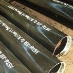 Astm A53 Alloy Seamless Steel Pipe Round 25mm Od