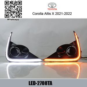 China Toyota Corolla Altis X 2021 DRL LED Daytime Running Lights autobody parts factory