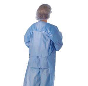 China Long Sleeves Polypropylene Isolation Gown Silicone Free Customized Color factory