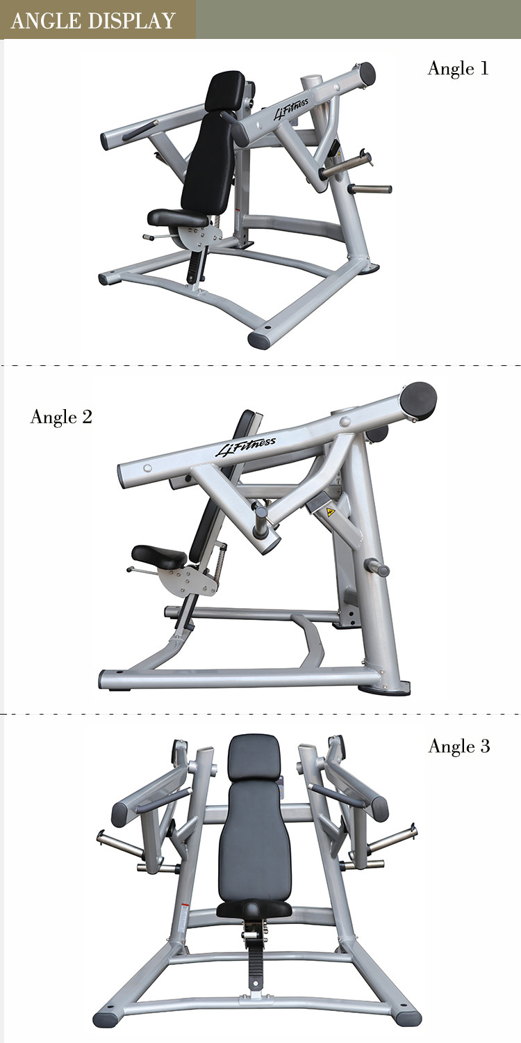 Gym Fitness Hammer Strength Plate Loaded Equipment / Shoulder Press Precor Machine