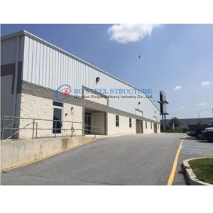 China Customized Steel Construction Workshop , Modern Steel Frame Workshop Building factory