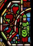 Church Dimming Tempered Stained Glass Decorative Panels High Transparent Glass