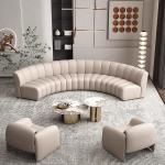 Star Hotel Lobby Furniture Reception Negotiation Sofa Chair Table Custom Size