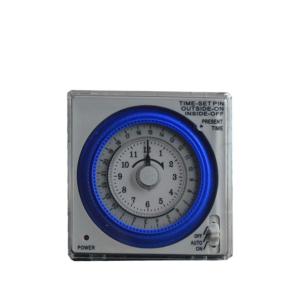 China TB-37 124 hour Manual Analog Mechanical Clock Timer Switch factory