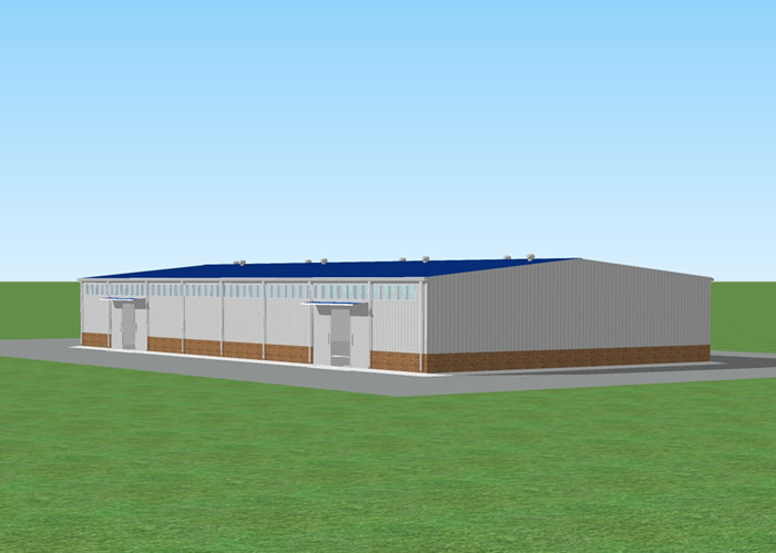 Portal Steel Structure Warehouse Building System Steel Frame Construction