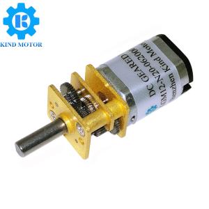 China DC 3v 6v 12v gm12-n20va 5:1 10:1 15:1 30:1 50:1 75:1 100:1 150:1 210:1 250:1 298:1 380:1 1000:1 micro metal gearmotors factory