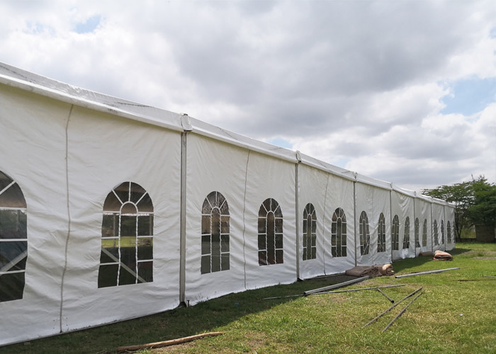 Aluminum Luxury 20x50m Event Party Tent For Dinner