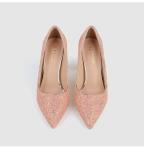 ZM028 96289-23 New Style Super High Heel Pointed Toe Single Shoes Stiletto Sexy