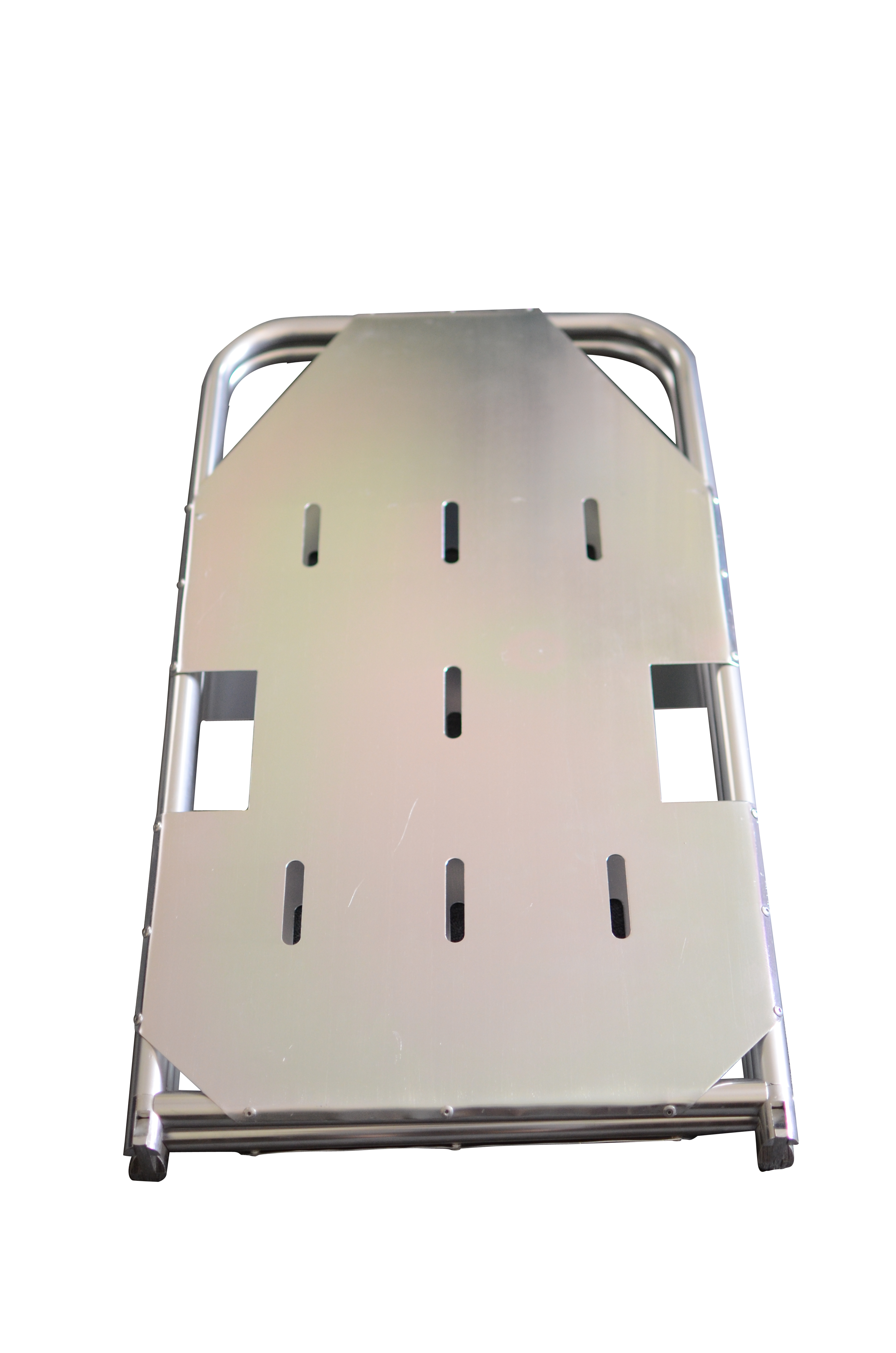 Aluminum Alloy Hard Board Two Fold Stretcher For Patient Transfer Convenient To Carry