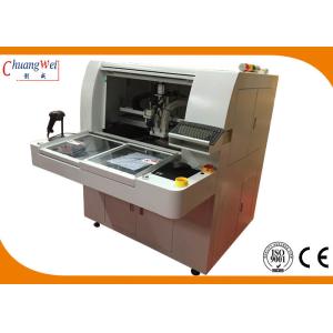 China Dual Table PCB Router Machine with Optional Upper/Lower Vacuum Cleaner on sale