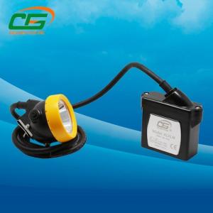 China Long tighting time 3.7V alluminum underground safety helmet lamp with cord factory