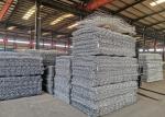 Heavy Duty Hexagonal metal wire gabion walls Corrosion Resistance Zinc Coating