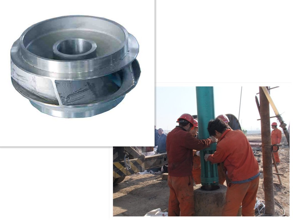 High Pressure Submersible Borehole Pumps For Water Supply / Dewatering