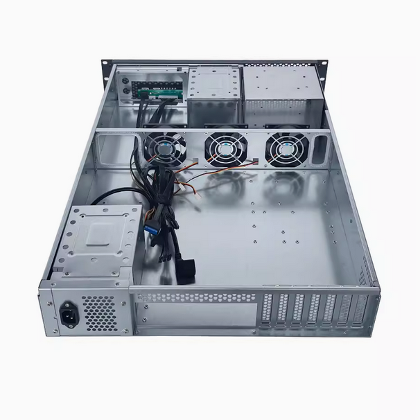 2U Server Case 430*650*88mm 2U-Q2L Serve Chassis with 3fans 8025 Fans Processor Main Frequency Servers Private Mold NO
