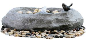 China Fiberglass / Resin Material Cast Stone Fountains For Garden Ornaments factory