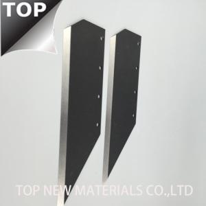 China High Precision Cobalt Chrome Alloy Chemical Fiber Cutting Blade 175mm × 48mm × 1.6mm factory