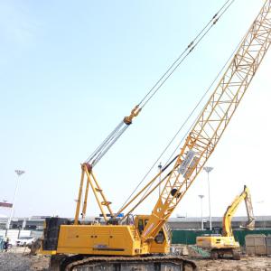 China Second Hand Xcmg Crawler Crane 55 Ton For Rescue And Emergency factory