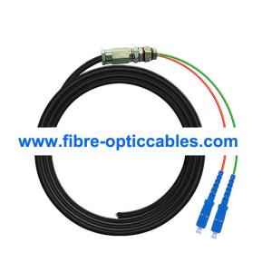 China Carrier SC UPC Waterproof Pigtail Cable Single Mode Fiber Jumper Pigtail factory