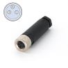 Buy cheap IEC 61076-2-104 M8 Female Connectors Field Wireable Assembled 3 Pin A Code from wholesalers