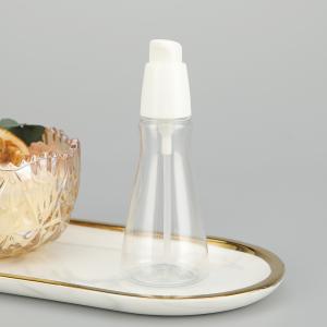 China 24/410 Cosmetic Plastic Pump Bottle with Screen Printing for Lotion Dispensing factory