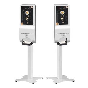 China ABS Floor Standing Digital Signage Display Hand Sanitiser Dispenser Wall Mounted factory