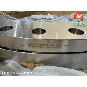 ASTM A240 F904L Flange Super Austenitic Stainless Steel With Good Corrosion