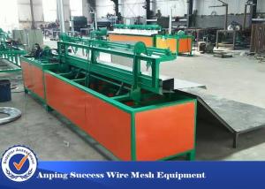 China Galvanized Wire Fencing Mesh Making Machine / Diamond Chain Link Manufacturing Machine factory