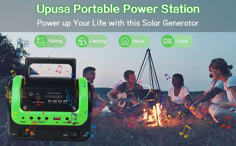 SRE-0603 Solar Led Camping Emergency Light Usb Recharge Bulb Set