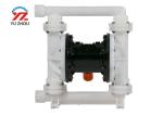 Plastic Double Pneumatic Air Operated Diaphragm Pump For Chemical Liquid