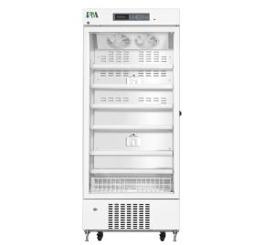 China 415L Spray Coated Steel Pharmaceutical Grade Refrigerator With USB Port Test Hole factory
