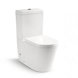 China SanitaryWare Ceramic WC with 10cm/4inch diameter outlet Bathroom Washdown Two-piece Toilet factory