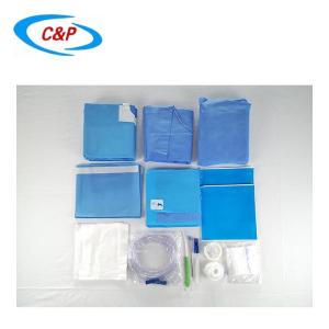China Hospital Clinic Blue Dental Surgical Drapes Pack Customized factory
