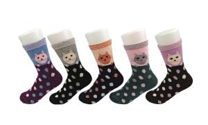 China Organic Cotton Knitted Thermal Wool Socks For Unisex Adults Sweat - Absorbent factory