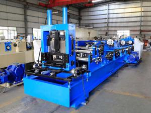 China Shaft 95mm Thickness 1.0mm C Purlin Roll Forming Machine factory