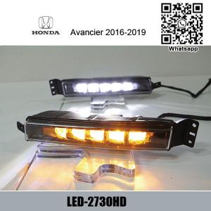 China Honda Avancier 2016-2019 DRL Car LED Daytime Running Lights aftermarket factory