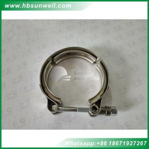 China Cummins diesel engine parts for ISM QSM M11 Air Transfer Connection V Band Clamp 3892648 factory