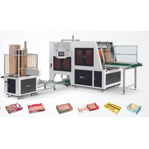 China Fully Automatic Multifunctional Fruit Box Folding Machine on sale