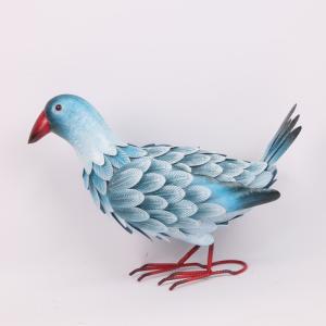 China Realistic Bird Sculptures Metal Animal Garden Statues for Your Outdoor Living Space factory