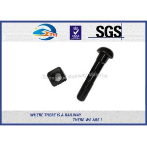 China Hot Forging railroad track bolts and nuts ASTM Standard 5/8&quot; 3/4&quot; 7/8&quot; 1&quot; 2&quot; factory