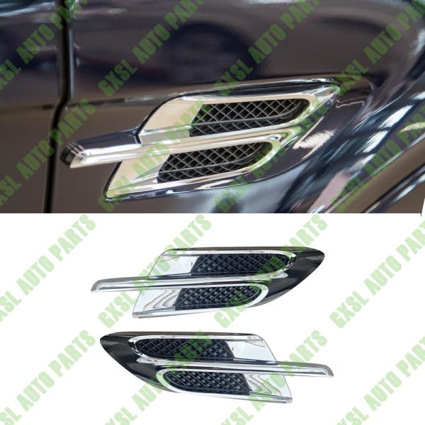 For Bentley Bentayga 2016-2019 Left Right Side Air Fender Vent Grille Chrome OEM