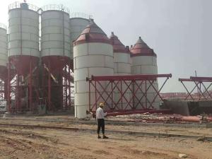China High Efficiency Batching Plant Cement Silo 50 t-1000 t Bolted Bulk Cement Storage factory