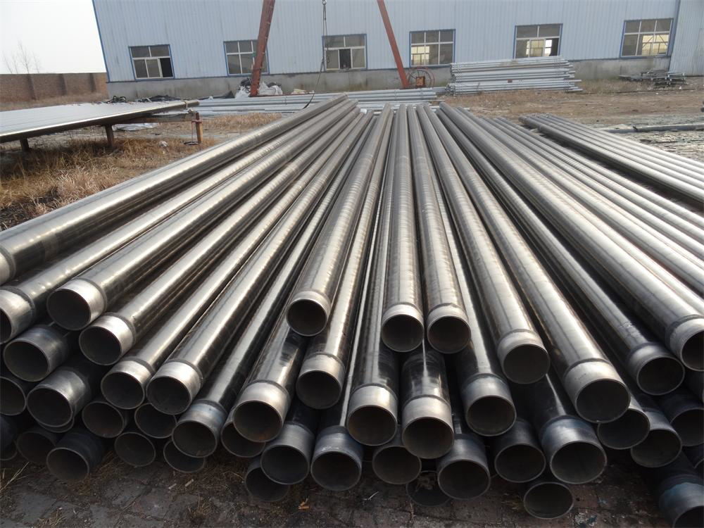 Black Painting ASTM A106 ASME SA53 Large Diameter Welded Pipe