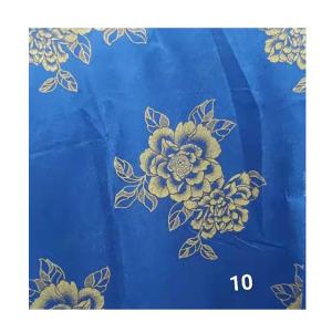 China 100% Polyester 70g-100g Printed Mattress Fabric Gold Powder Design factory