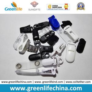 China High Quality Plastic ABS/PC Snap Clips/Alligator Clips White/Black/Clear Colors factory