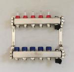preassembled stainless steel floor heating manifold set
