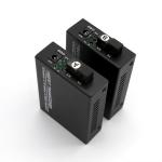 Fast 4 Port Fiber Media Converter 1 Fiber+4 Rj45 Port 1310/1550nm Singlemode