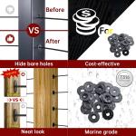 Stainless Steel Cable Railing Kit with Black Protective Cover and Metal Bonded